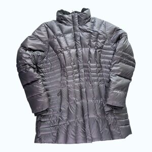 Eddie Bauer Down Puffer Parka Women XL Winter Coat Outdoor Casual Essential